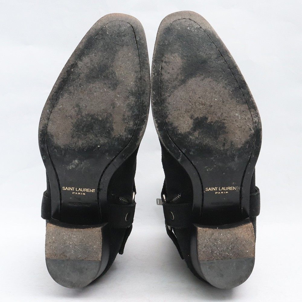 SAINT LAURENT ハーネスリングヒールブーツ サイズ40 - メルカリ