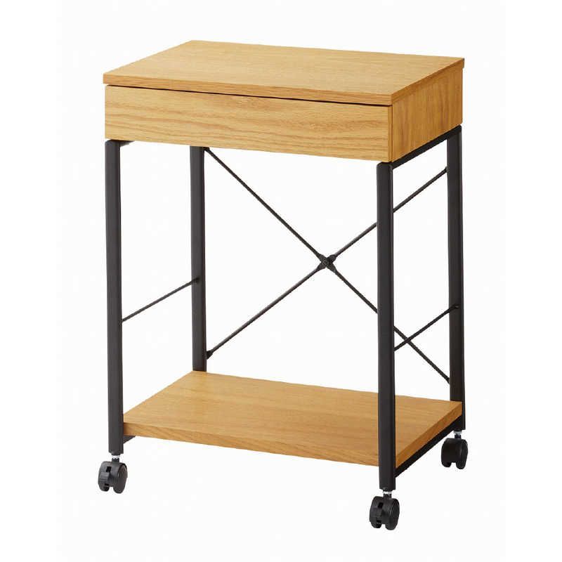 Karimoku カリモク 三角コーナータイプ 電話台 花台 収納棚 電話 台