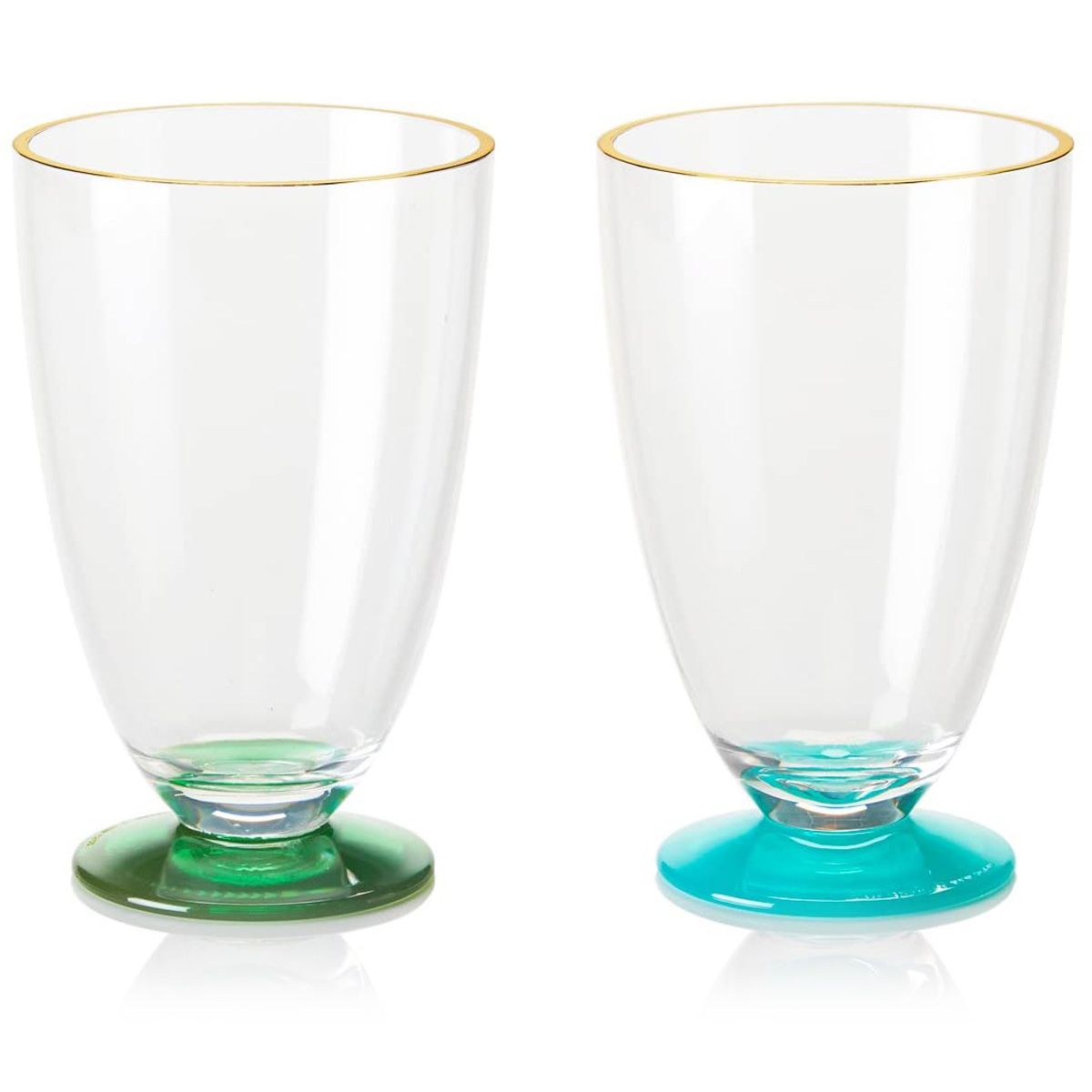 ケイトスペード kate spade NEW YORK コップ 143635 ACRYLIC TUMBLER アクリル タンブラー ペア セット GREEN AND TURQUOISE グリーン ターコイズ