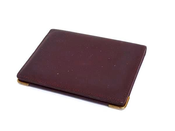 Cartier カルティエ マストライン レザー カードケース カード