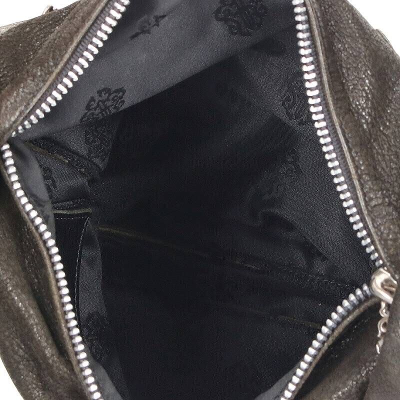 クロムハーツ F-SLINGER/Fスリンガー フラップボタンデストロイレザー