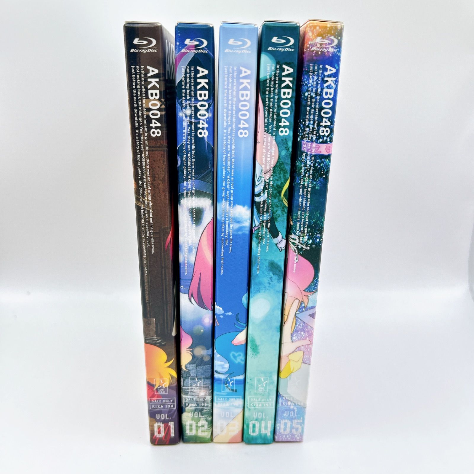 AKB0048 Blu-ray 全5巻セット カード付属 アニメ Blu-ray全巻 AKB0048 Blu-ray 全5巻セット カード付属 アニメ Blu-ray全巻