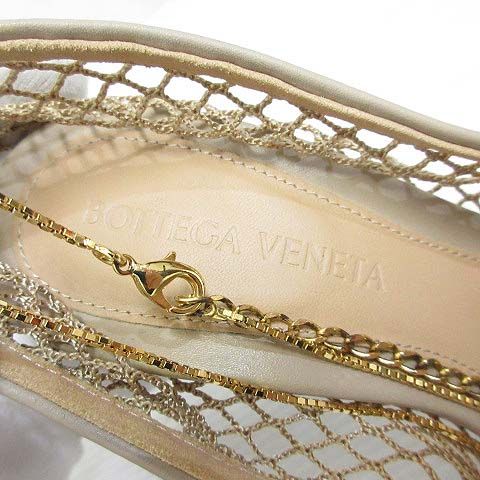 【新品未使用品 箱・保存袋付】BOTTEGA VENETA　パンプス ボッテガヴェネタ BOTTEGA VENETA 美品 レザー メッシュ