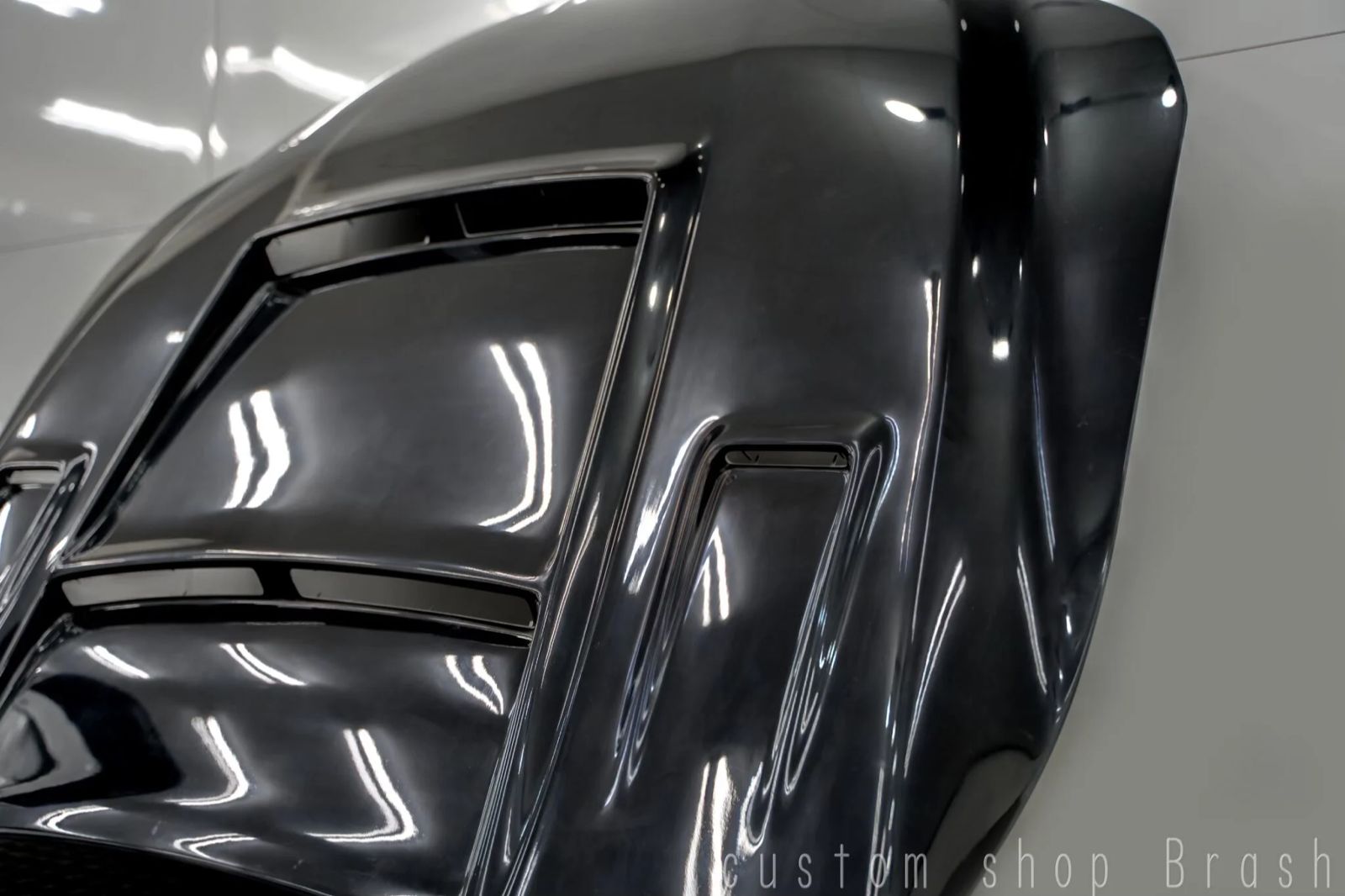 morphose 無地　ボンネット　黒 WF PERFORMANCE トヨタ MR-S ZZW30 ダクト有り 綾織り カーボン