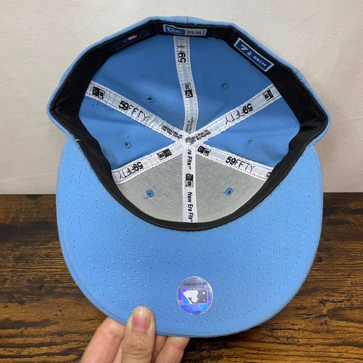 C-22 ニューエラ 59fifty NY ヤンキース usa製 ヴィンテージ - Ref