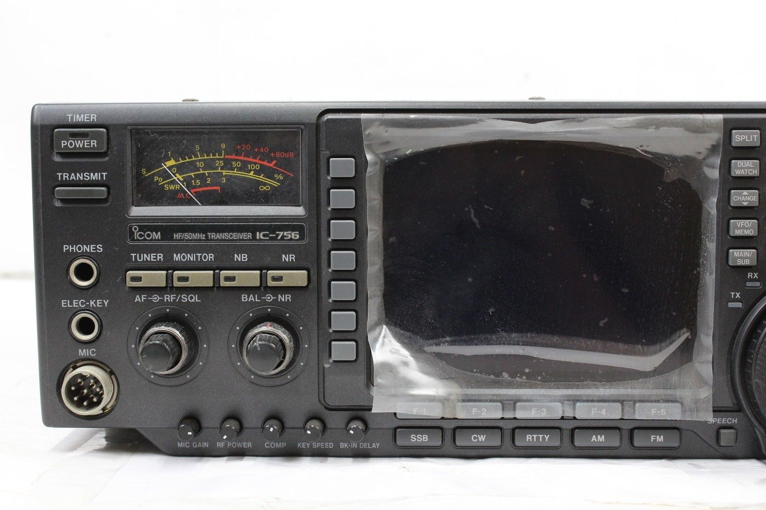 ICOM IC-756 HFトランシーバー　現状品 ICOM IC-756 HFトランシーバー 現状品