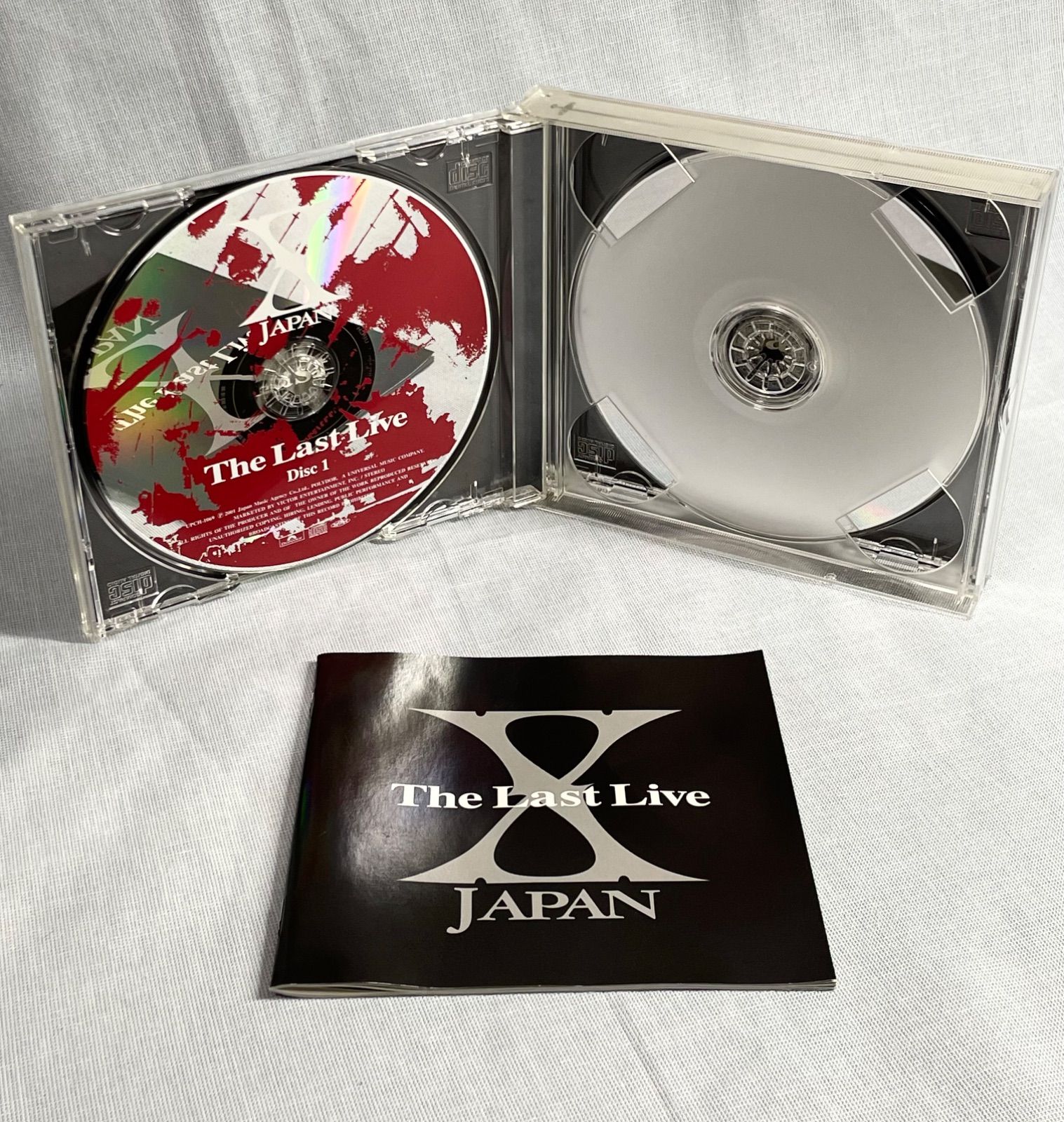 X JAPAN CD The Last Live ラスト・ライブ UPCH-1069/71 - メルカリ