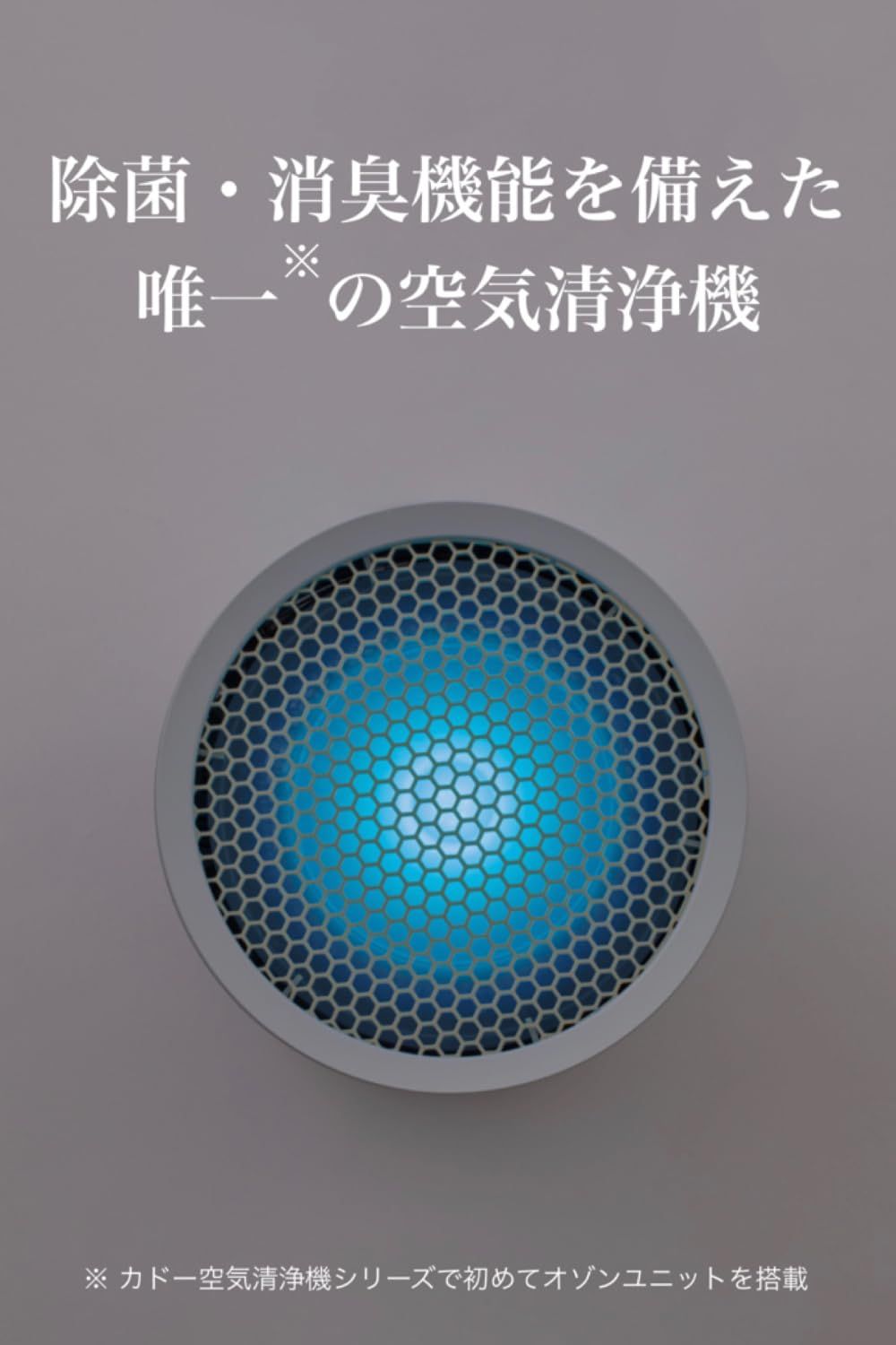 ストア cado カドー LEAF 130 クールグレー 空気清浄機 メーカー2年保証 除菌 消臭 コンパクト インテリア 寝室 WWW_KANDAIZUMI_COM