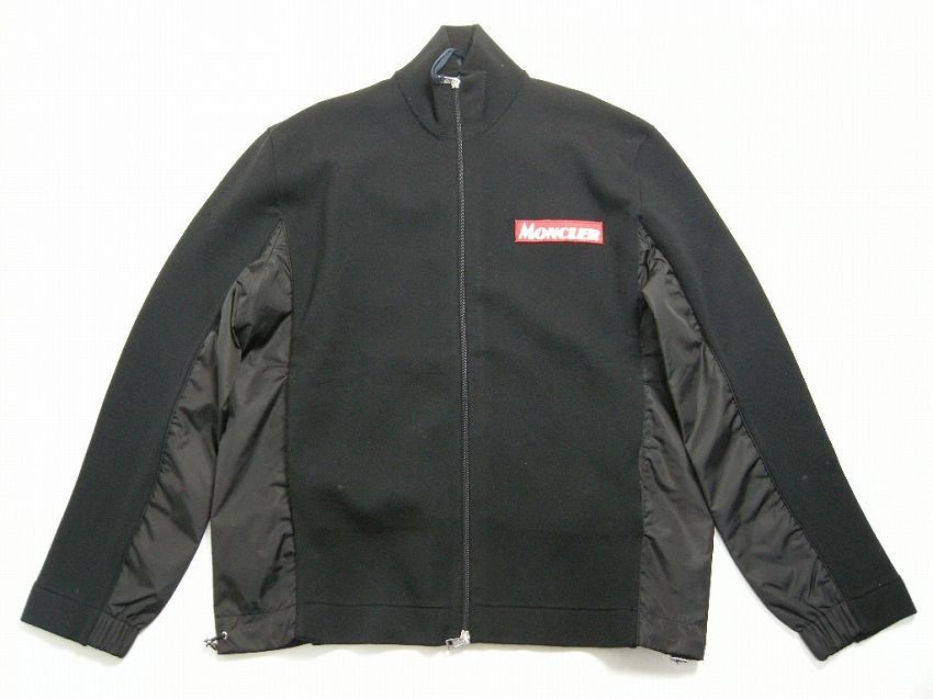 サイズS□サイズ3XL□新品□モンクレール ナイロン切替 ニット