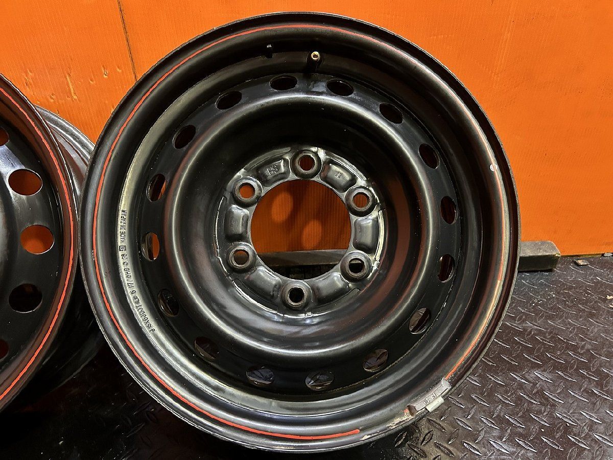 車 トヨタ 200系ハイエース 純正ホイール 純正スチールホイール 15 