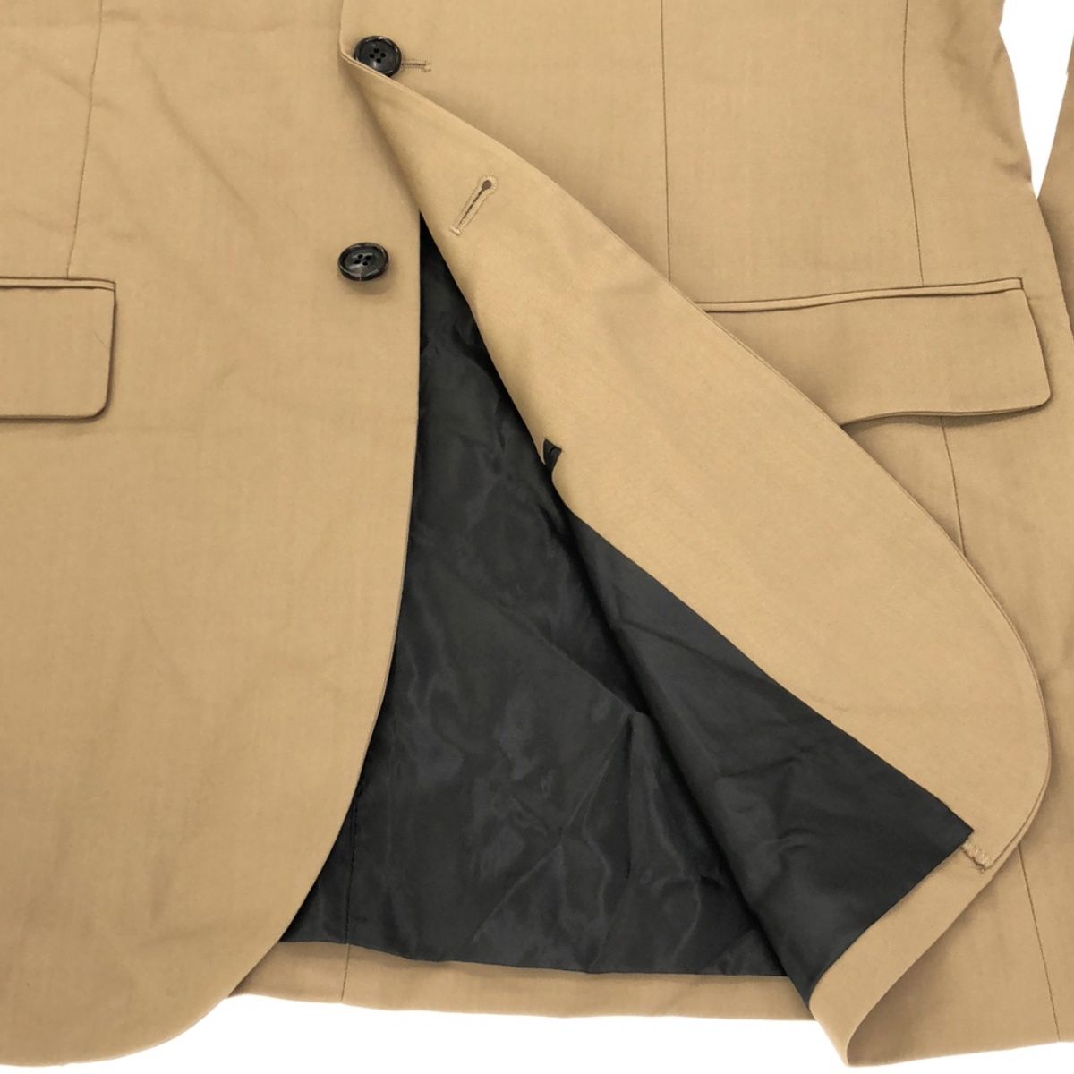 we11done ウェルダン 22AW ノッチドラペルパッチ テーラードジャケット