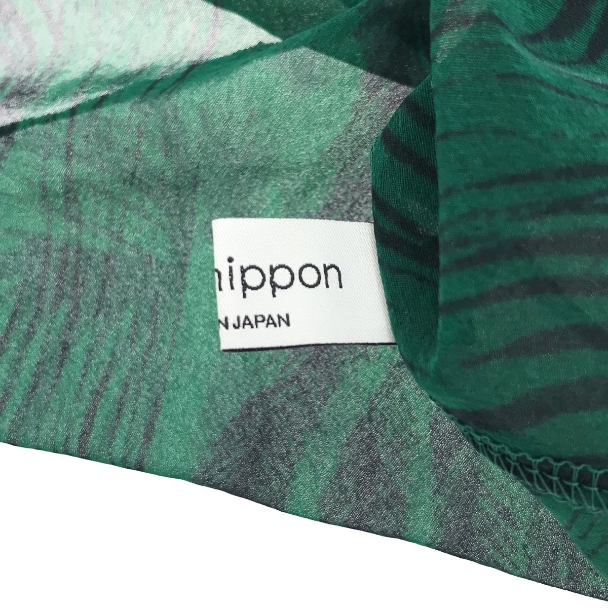 near.nippon ニアーニッポン 22AW 総柄 ハイネックシアー