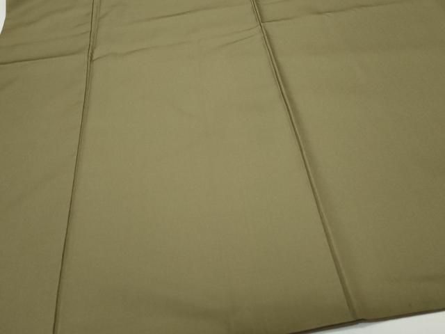 平和屋着物 男性 色紋付 長襦袢セット 媚茶色 正絹 vf