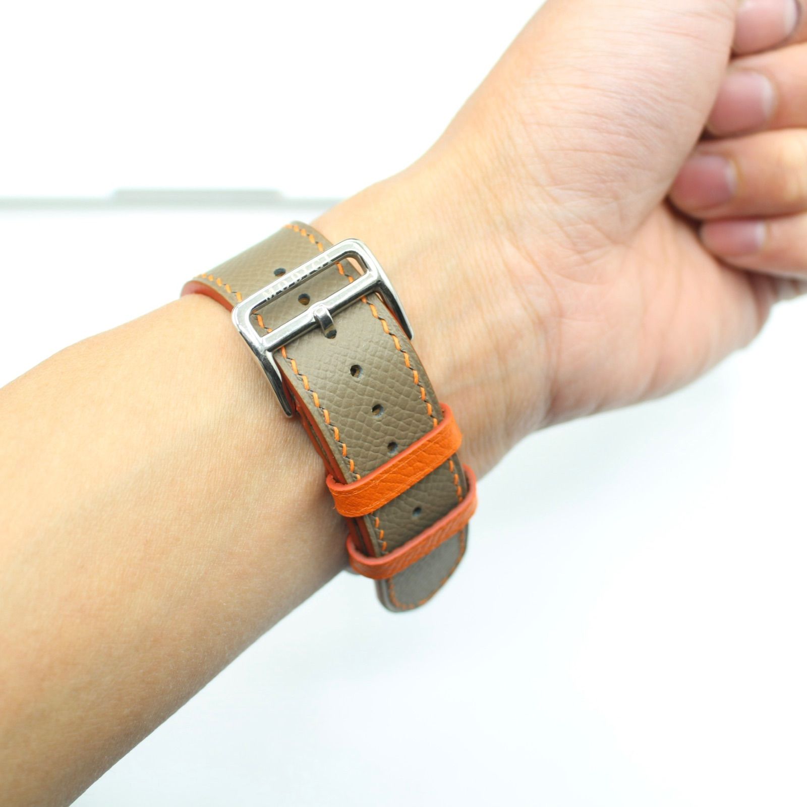 MODIGI AppleWatchSE 44mm ベルト 本革 高級 手作り epson皮 40mm 41mm 
