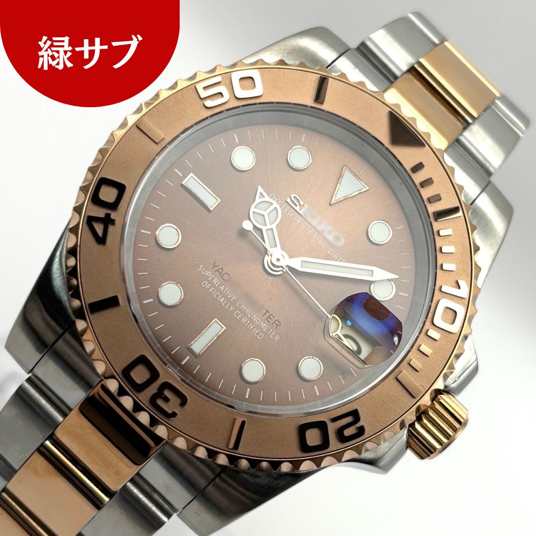 新品】ヨットマスター オマージュ MOD カスタム ローズゴールド