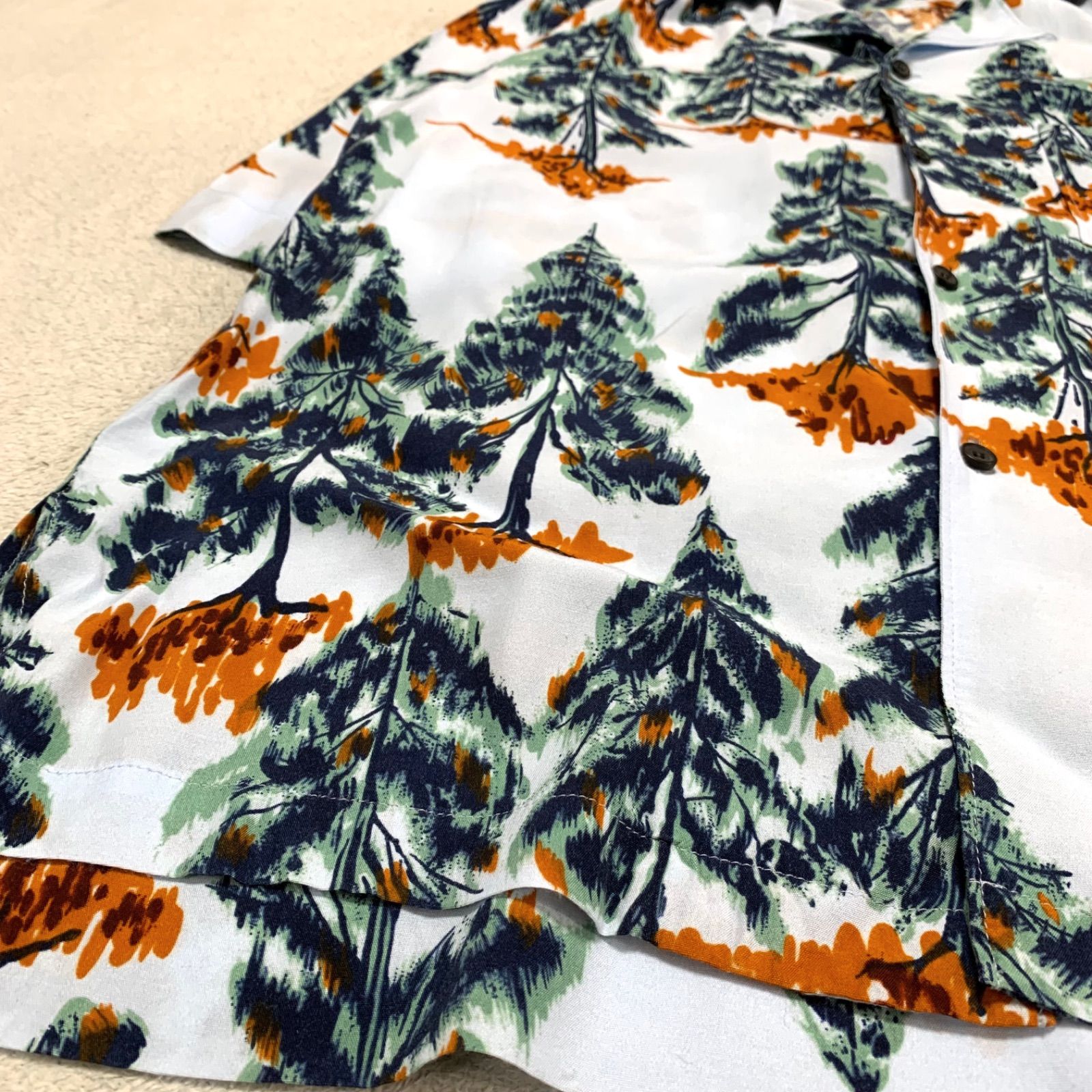 Acne Studios Simon Pine Flu Vacation Shirts クリーニング済 