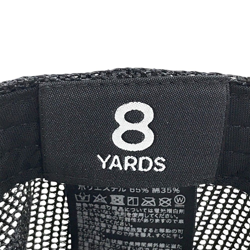 8YARDS ハチヤーズ メッシュキャップ ブラック系 [240101350208