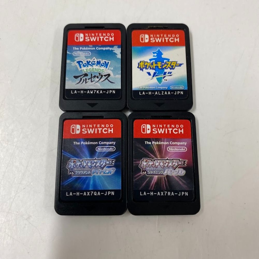 08w11056 Nintendo Switchソフトポケモン4本セット