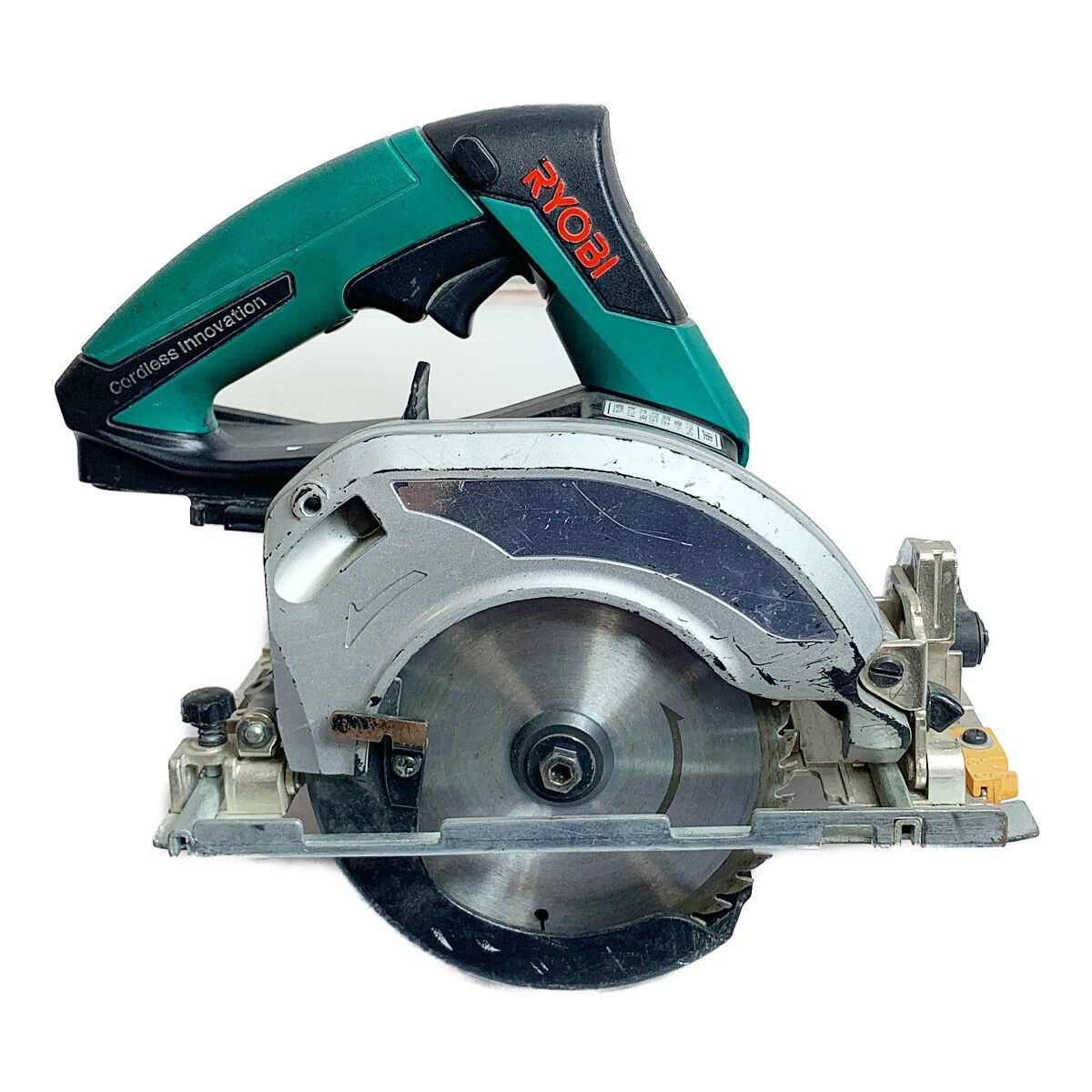 ◇RYOBI リョービ 充電式丸ノコ BW-470 バッテリー×2、充電器付属 中古