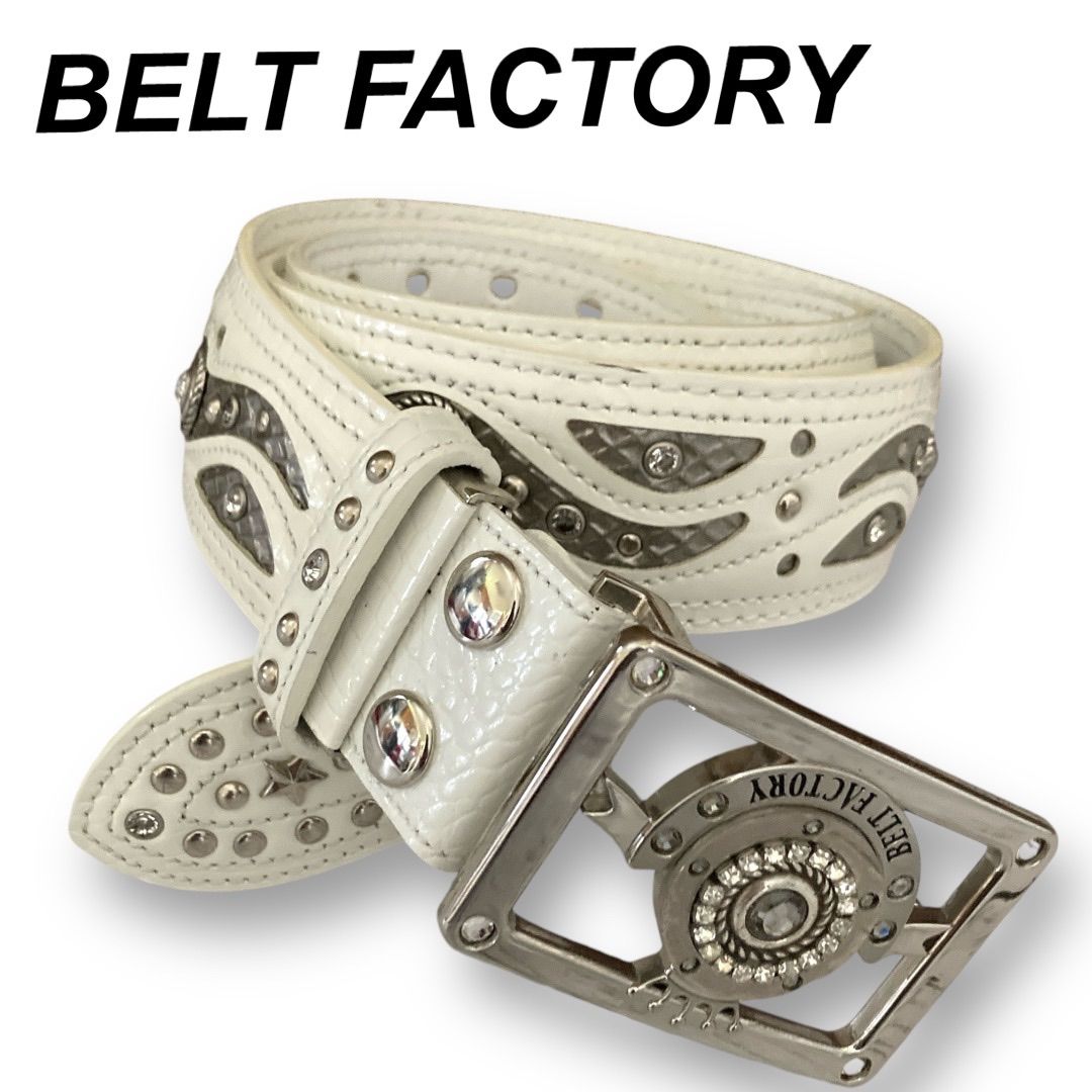 BELT FACTORY ベルトファクトリー マーカー付きバックル(楕円) 黒 BELT