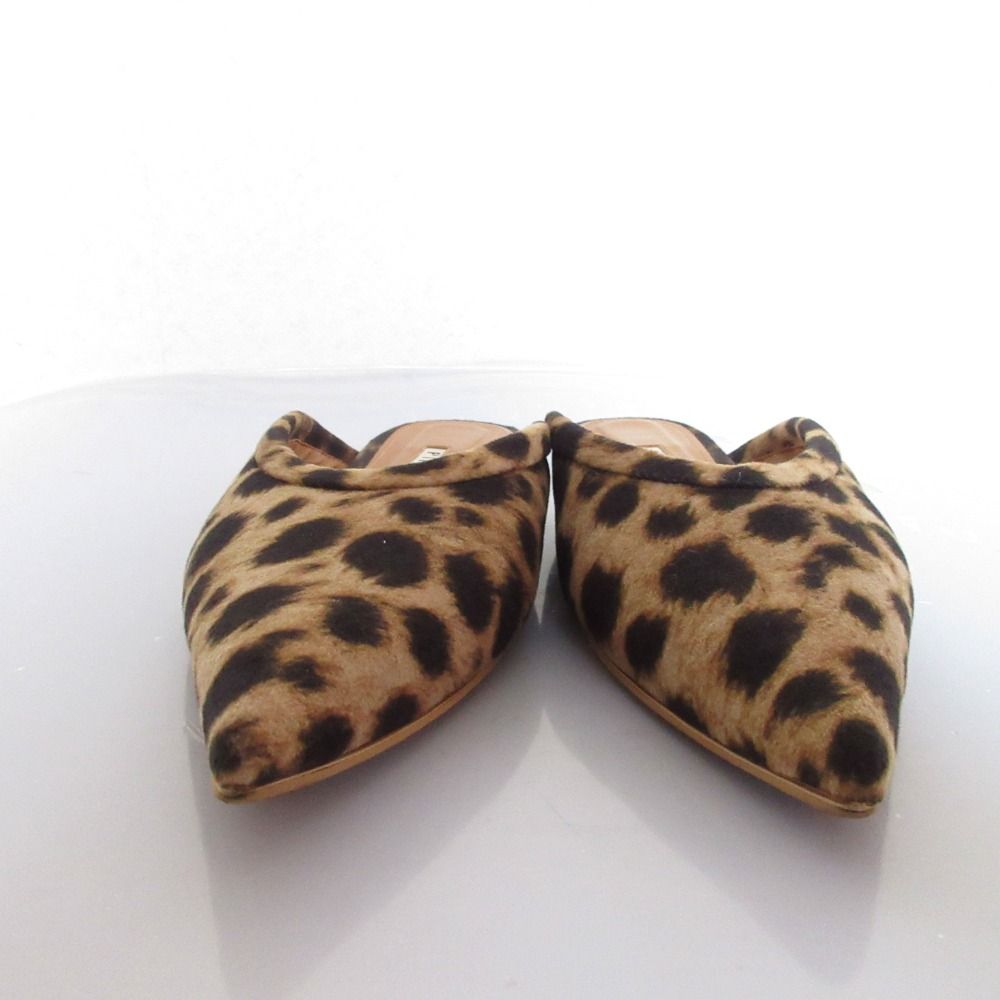 美品ミューズドゥーズィーエムクラス PIPPICHIC Leopard ミュール 美品ミューズドゥーズィーエムクラス PIPPICHIC Leopard