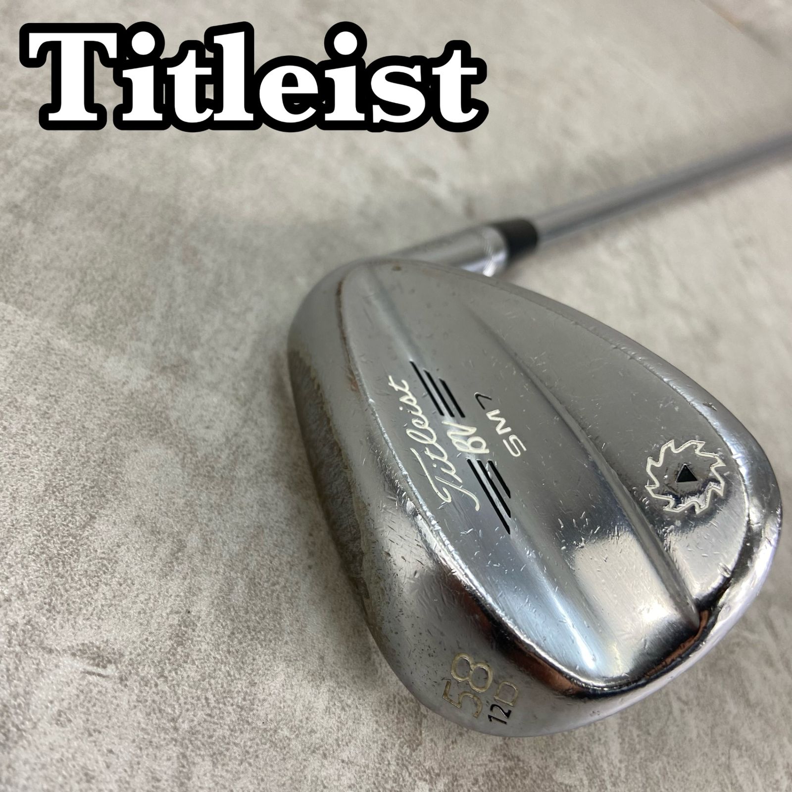 ボーケイウェッジＳＭ７　ツアークロム　58-08Ｍ　ＤＧ 新品 激安[420] ウェッジ タイトリスト ボーケイSM7ツアークローム58-10S⁄DG