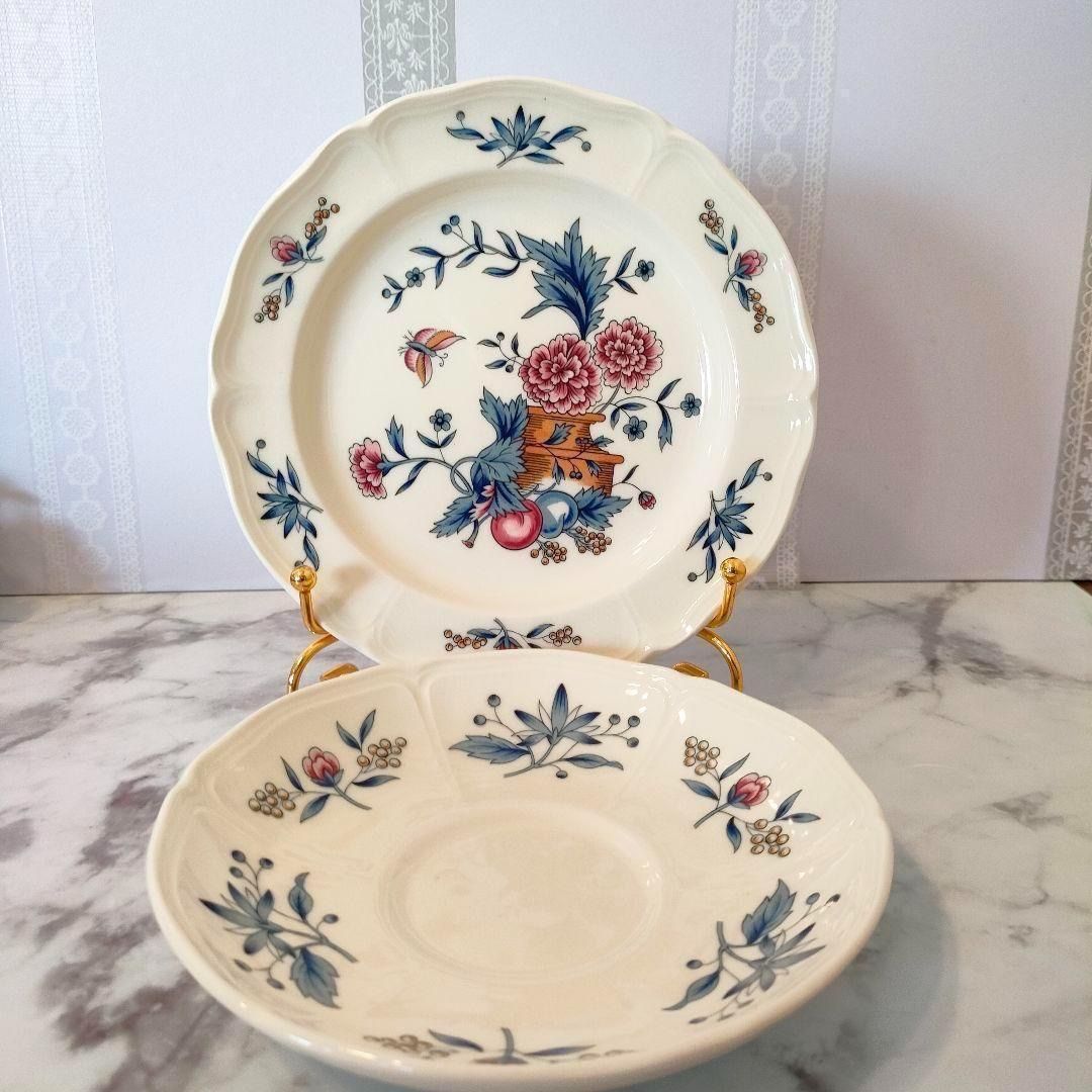 希少品★ウエッジウッド ポプリ 紅茶 結婚祝い 皿 食器 カップ ソーサー 希少品☆ウエッジウッド ポプリ 紅茶 結婚祝い 皿 食器 カップ