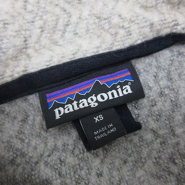 P■パタゴニア/PATAGONIA 26950FA18 ウーリエステル フリース プルオーバー【XS】ベージュ/LADIES■232【中古】