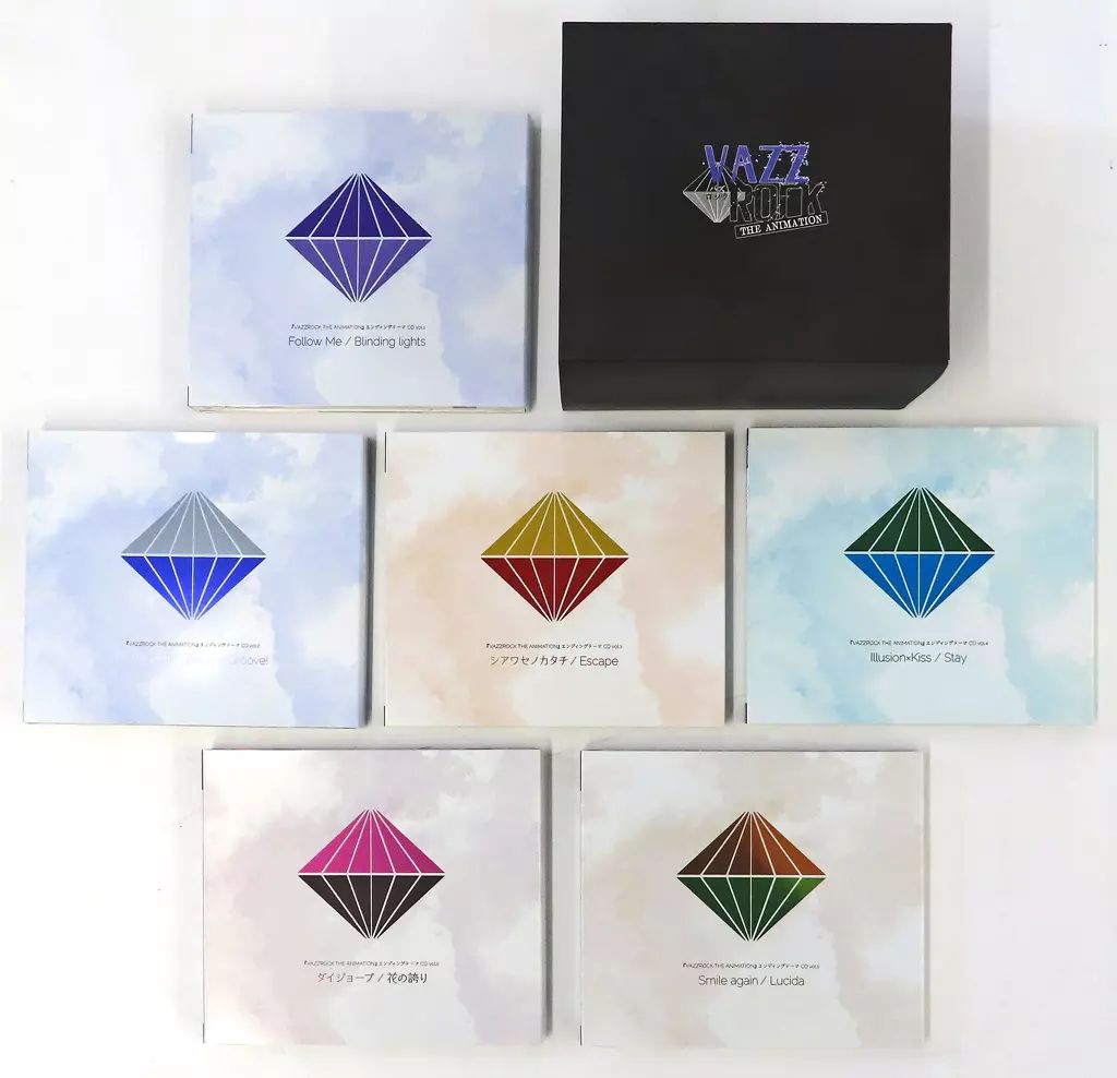 中古】アニメCDセット 「VAZZROCK THE ANIMATION」EDテーマCD 全