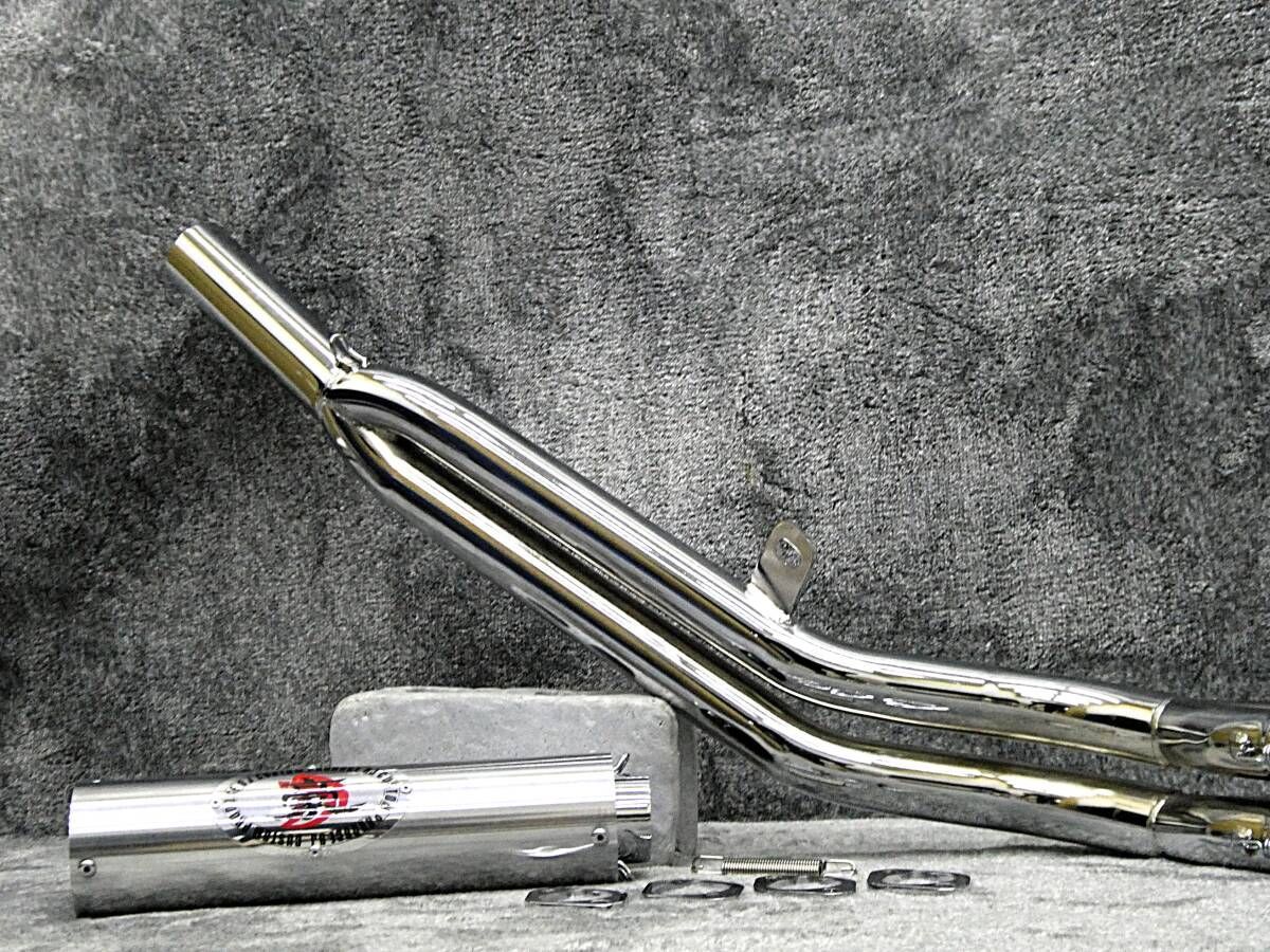 NC31 CB400SF 豪42.7πマフラー メッキ アウター /関西低回転 4-2-1