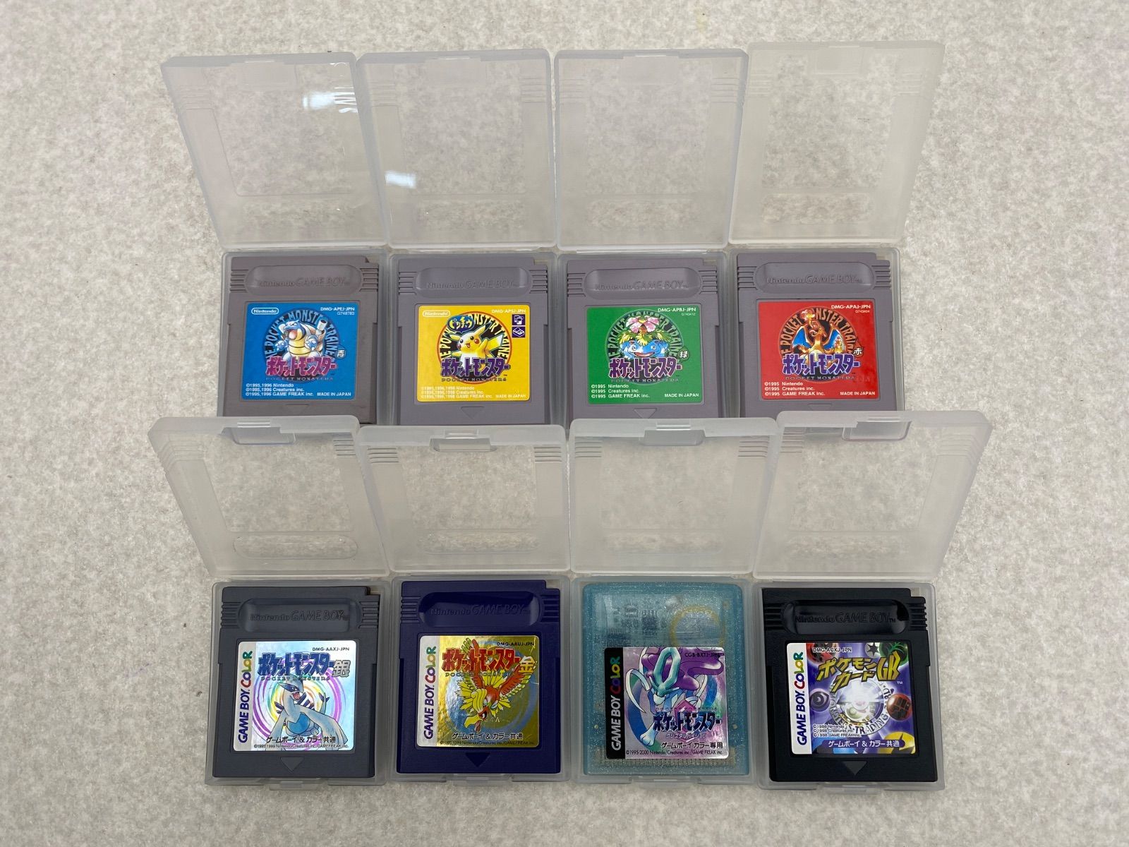ポケットモンスター 8点セット ゲームボーイ ゲームボーイカラー