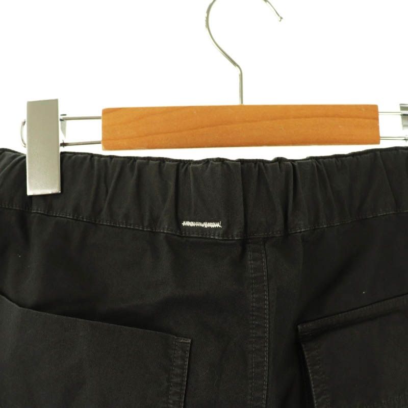 マーガレットハウエル 24SS COTTON TWILL パンツ ブラック MARGARET HOWELL - 美品 24SS MHL. マーガレットハウエル CRISP