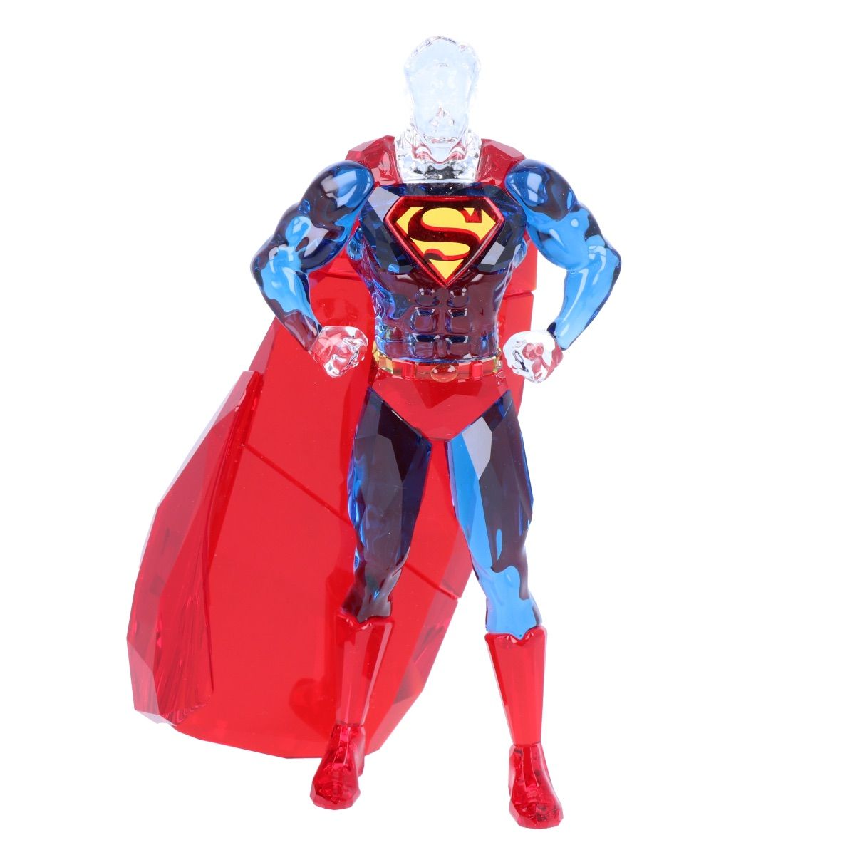 【SWAROVSKI】 スワロフスキー DCコミックス スーパーマン クリスタル フィギュア 5556951 インテリア ガラス 置物 オブジェ DC Comics Superman [9304]