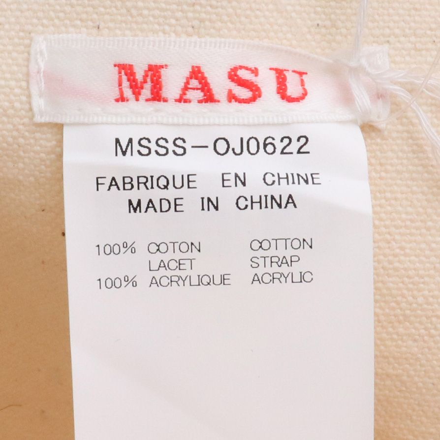 バッグ MASU 22SS PEARL STRAP BACKPACK MASU 22SS PEARL STRAP BACKPACK - メルカリ