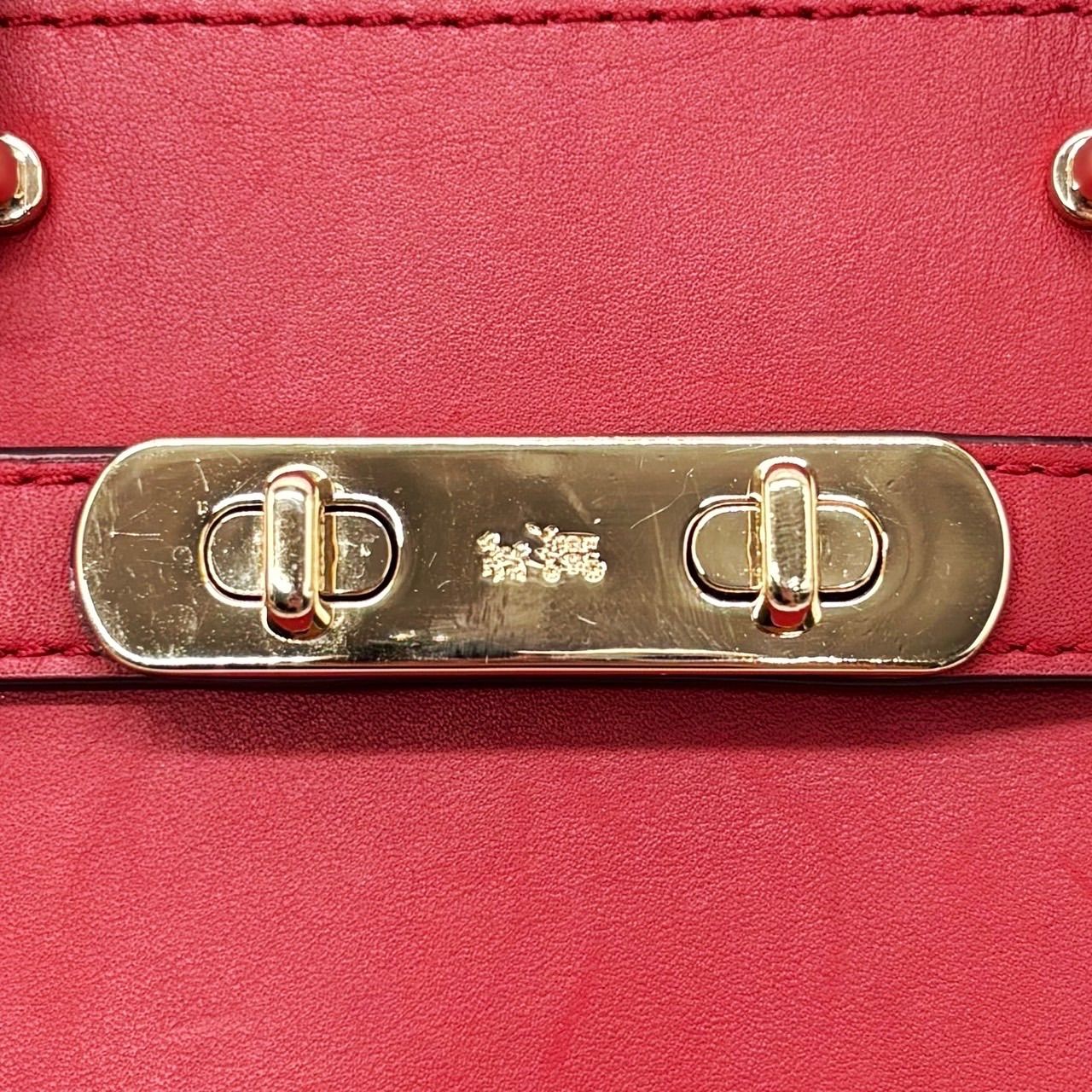 良品】 COACH コーチ スワッガー ハンドバッグ ショルダーバッグ 2way 