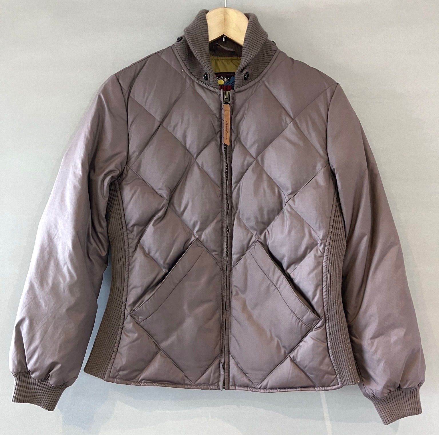 60s 日の出タグ Eddie Bauer キルティング ダウン ジャケット エディー 