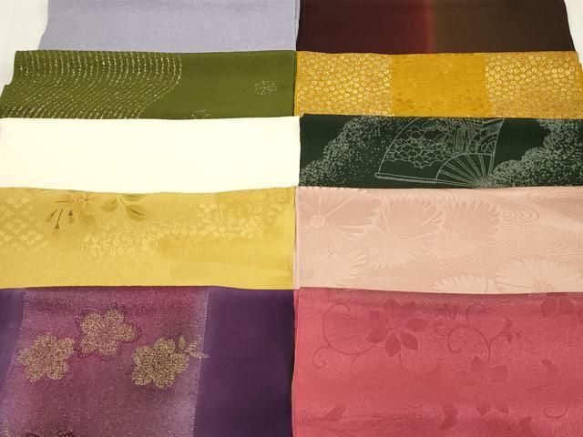 平和屋本店 和装小物 帯揚げ10枚 DZAA10781kh5