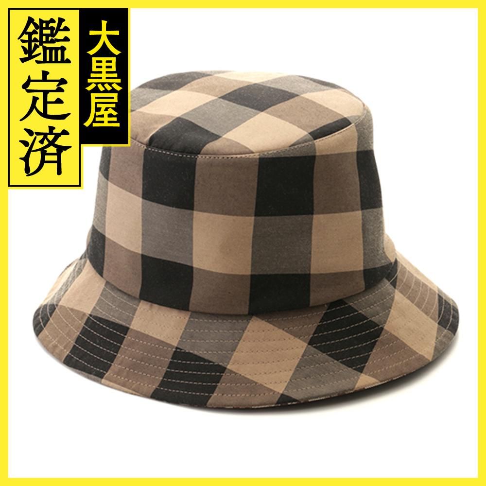 ディオール バケットハット チェック オブリーク 04CHE923I142 472