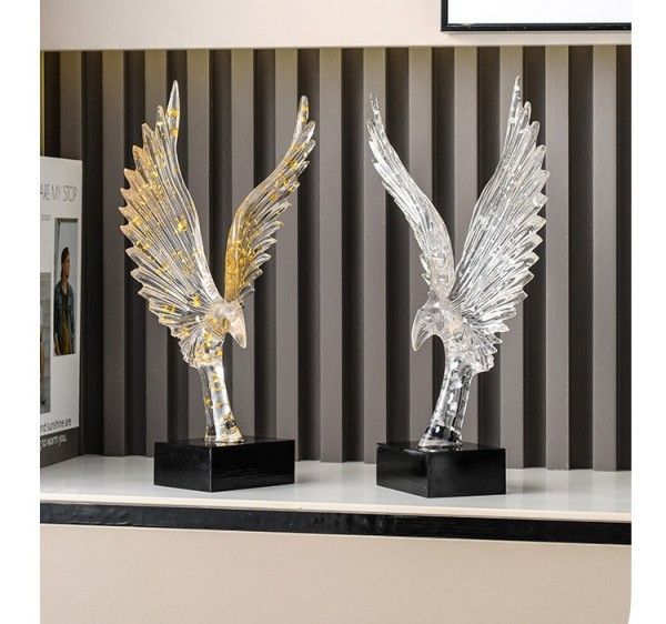 置物 オブジェ エンジェルウィングス 翼 置物 鷹 天使 おしゃれ