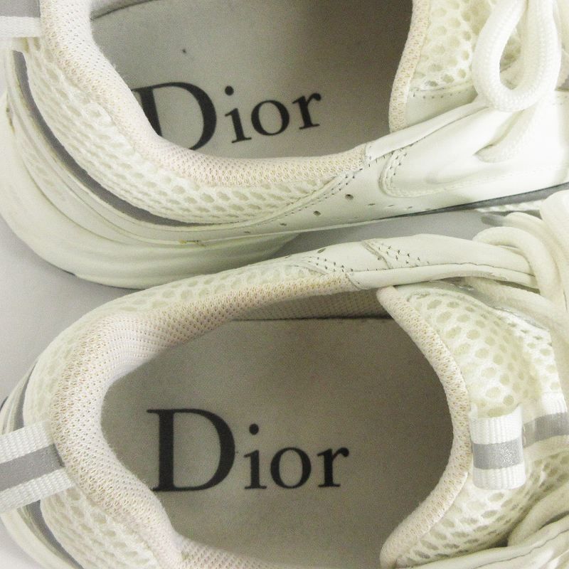 ディオール オム ダットスニーカー B22 レザー 白 サイズ42 2025年最新