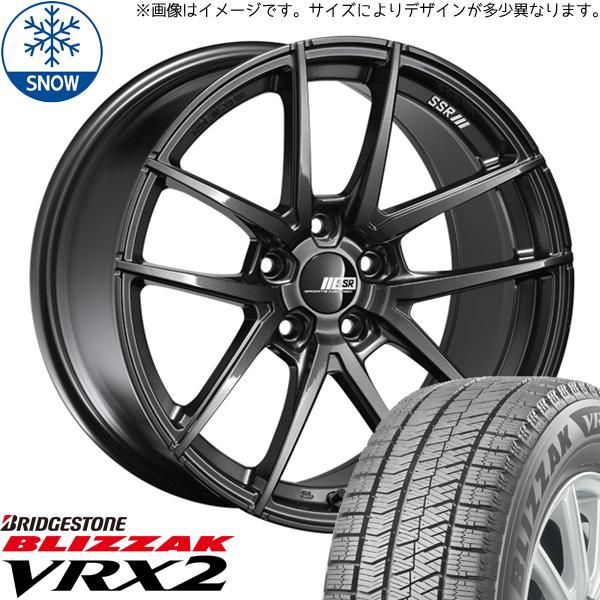225/40R18 スタッドレスタイヤホイールセット ルミオン etc (BRIDGESTONE BLIZZAK VRX2 u0026amp; SSR REINER 5穴 114.3)