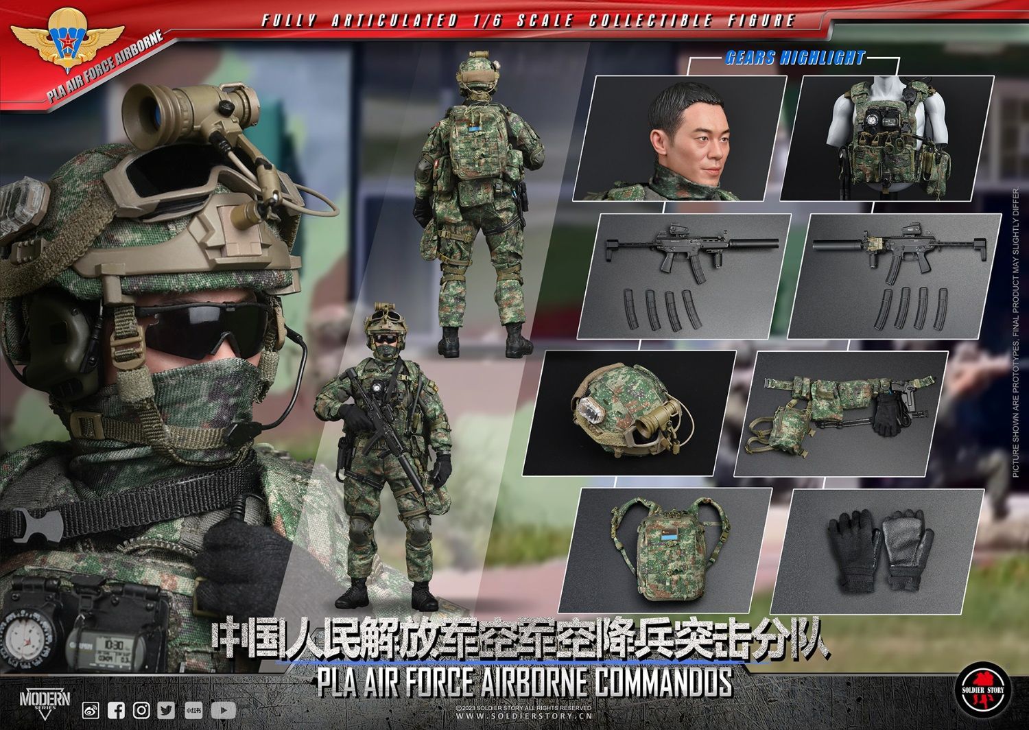 Soldier Story SS119 1/6 中国人民解放軍 特殊部隊 フィギュア専門店 -ソダチトイズ / Soldier Story 1/6 中国人民