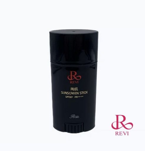 REVI ルヴィ 陶肌サンスクリーンスティック 40g 日焼け止め 紫外線対策 フェイス＆ボディ用 スティックタイプ SPF50 PA 長時間 サロン エステ ヒト臍帯血順化培養液 陶肌