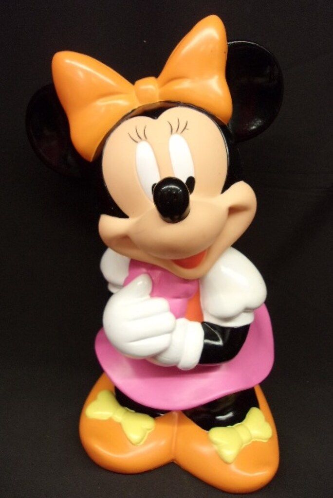 東京三菱銀行 貯金箱 ミニーマウス カウンターサイズ H360mm