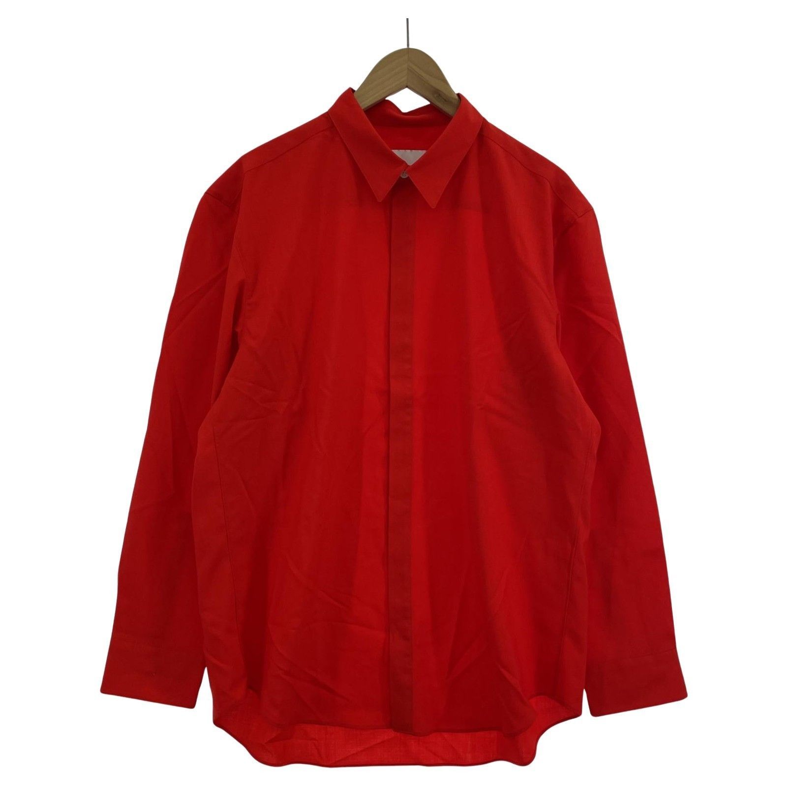 OVERCOAT 21FW ウールシャツ 2 レッド