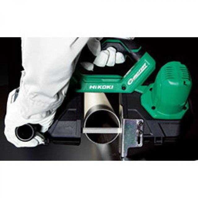 HiKOKI ハイコーキ 旧日立工機 コードレスロータリバンドソー CB18DBL S LXPK リチウムイオン電池 急速充電器 ケース付き