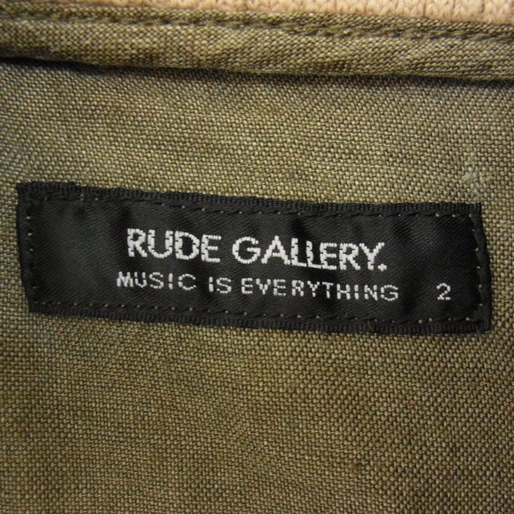 RUDE GALLERY ルードギャラリー 66971 SOUVENIR JACKET LINEN リネン