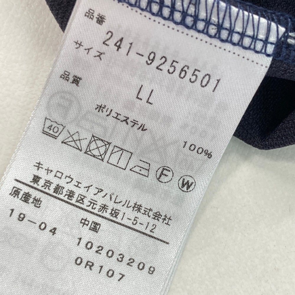 サイズ：LL CALLAWAY キャロウェイ  長袖シャツ ボタンダウン 総柄 ネイビー系 [240101442545] ゴルフウェア メンズ ストスト 楽天市場】新作 キャロウェイ ゴルフ メンズ ウェア 半袖 フル