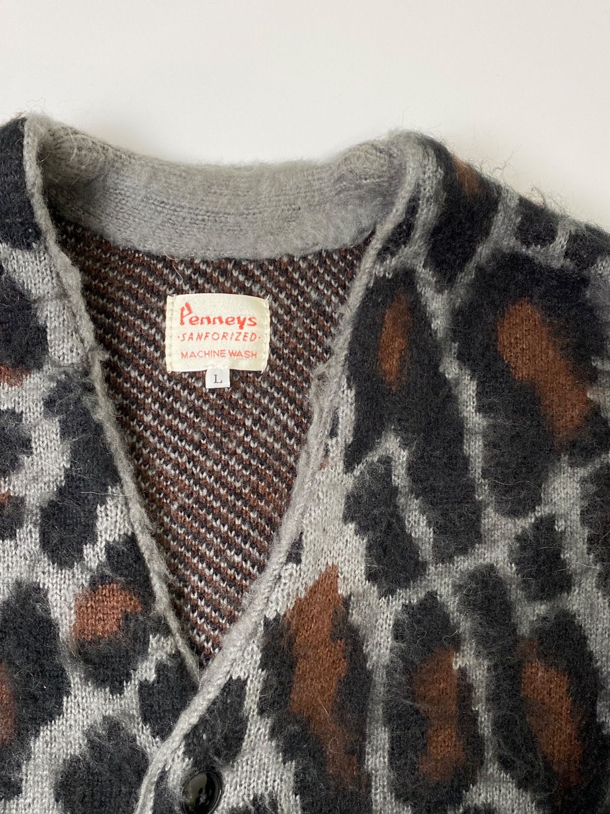 PENNYES ペニーズ レオパードカーディガン SIZE：L ユニセックス 