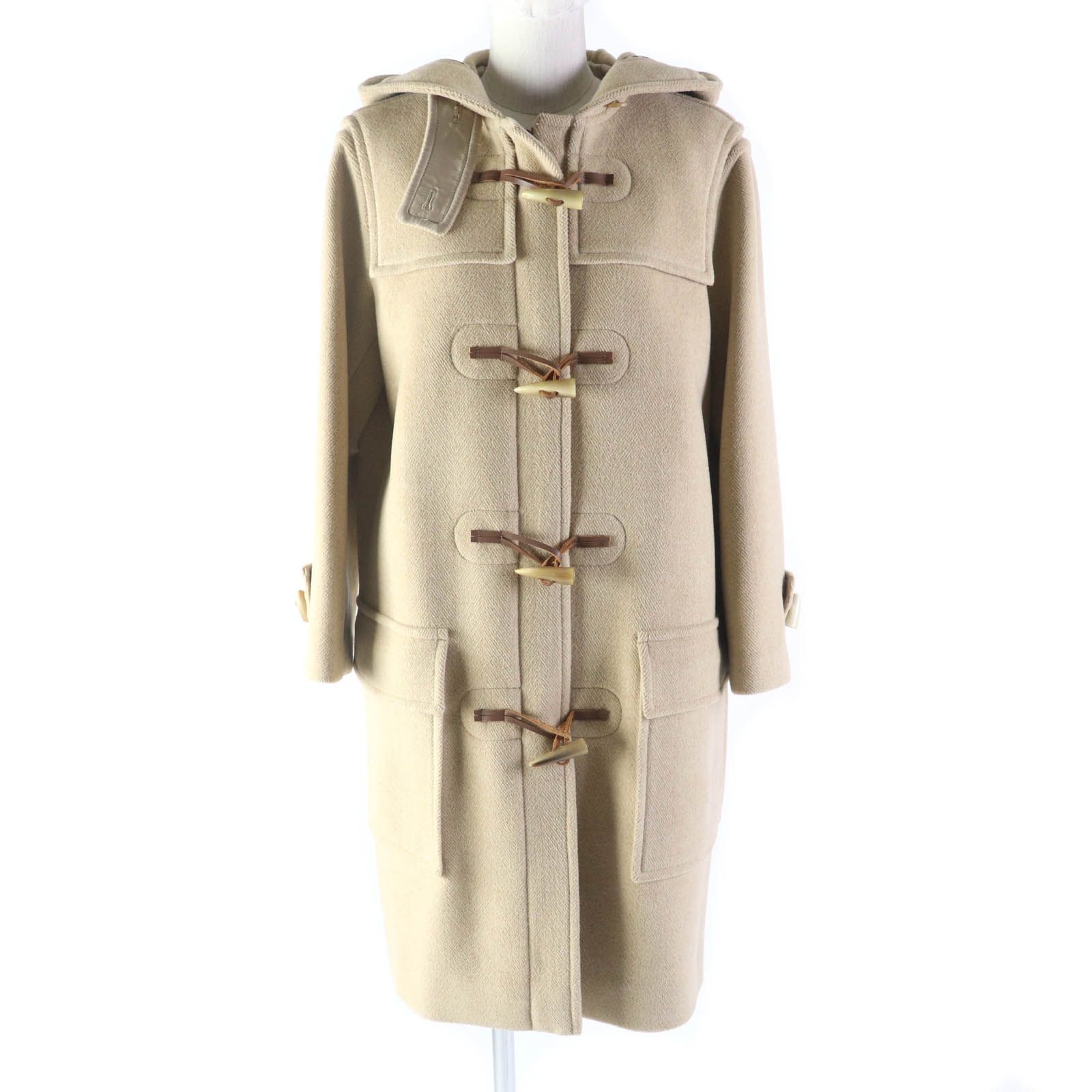 BURBERRY LONDON woolダッフルコート40 BURBERRY LONDON woolダッフルコート40 K72【美しいロング